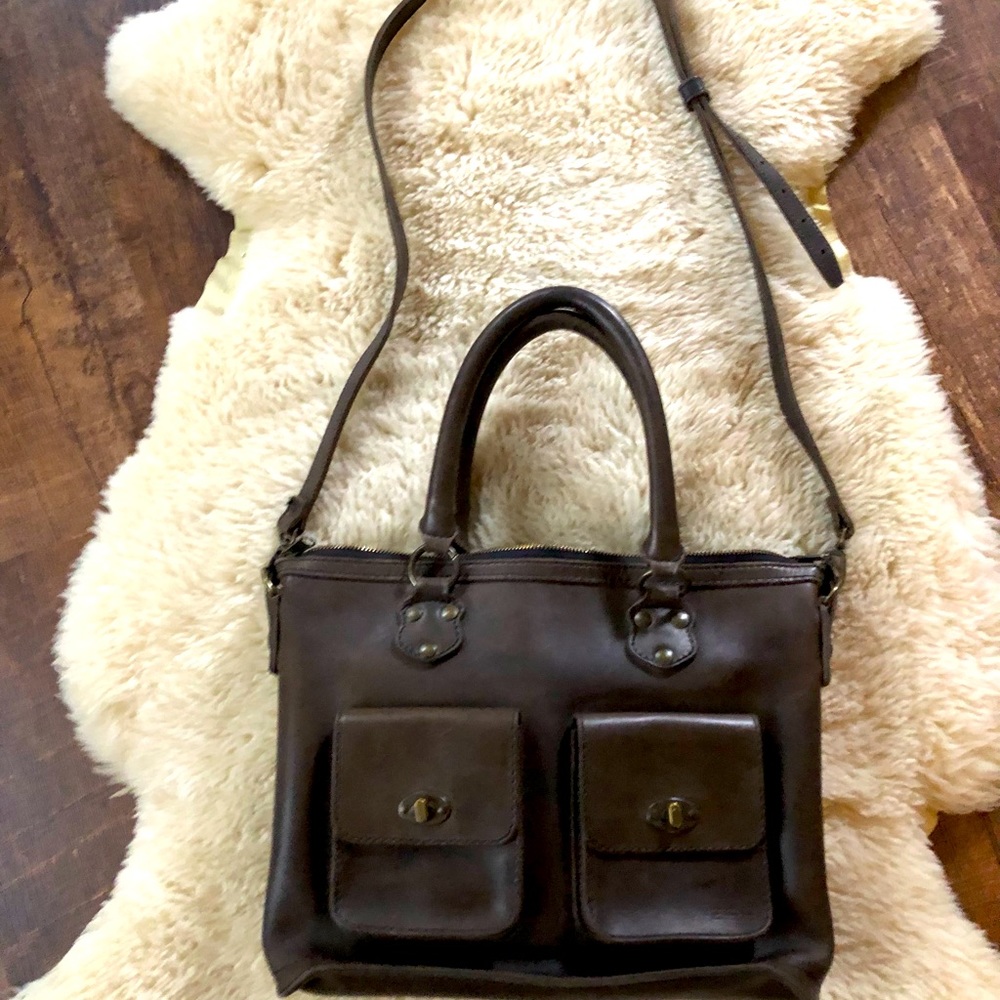 Love 41 / Saddleback Leather USA handmade bag, gently loved condition.